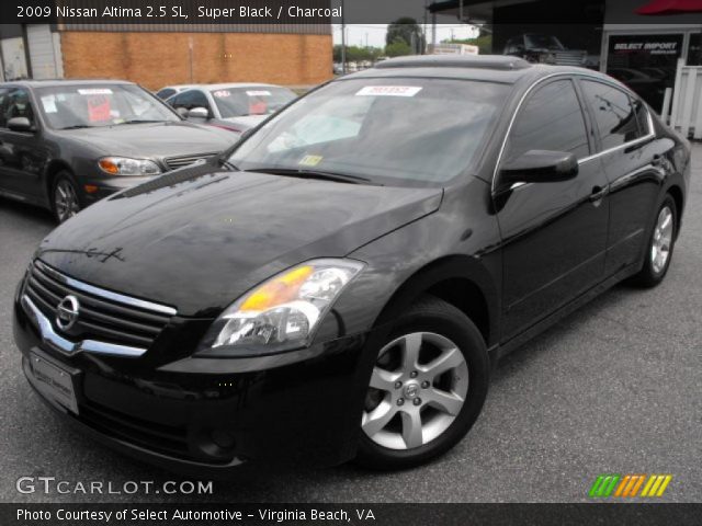 2009 Nissan Altima 2.5 SL in Super Black