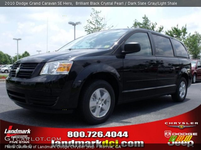 2010 Dodge Grand Caravan SE Hero in Brilliant Black Crystal Pearl