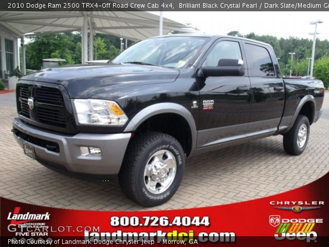 2010 Dodge Ram 2500 TRX4-Off Road Crew Cab 4x4 in Brilliant Black Crystal Pearl