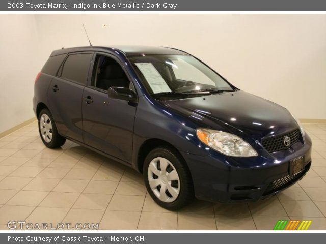 2003 Toyota Matrix  in Indigo Ink Blue Metallic