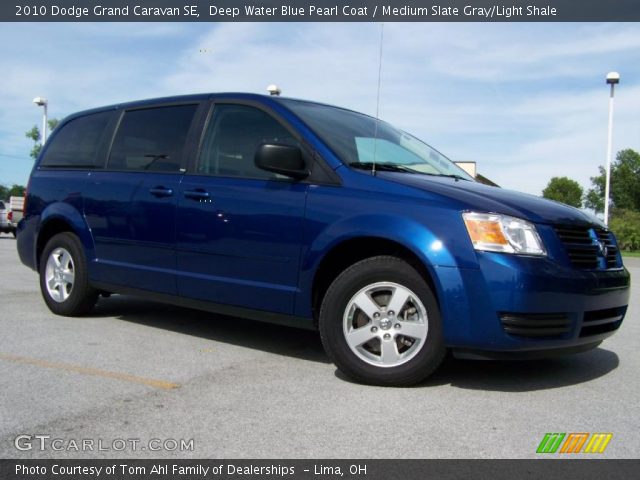 2010 Dodge Grand Caravan SE in Deep Water Blue Pearl Coat