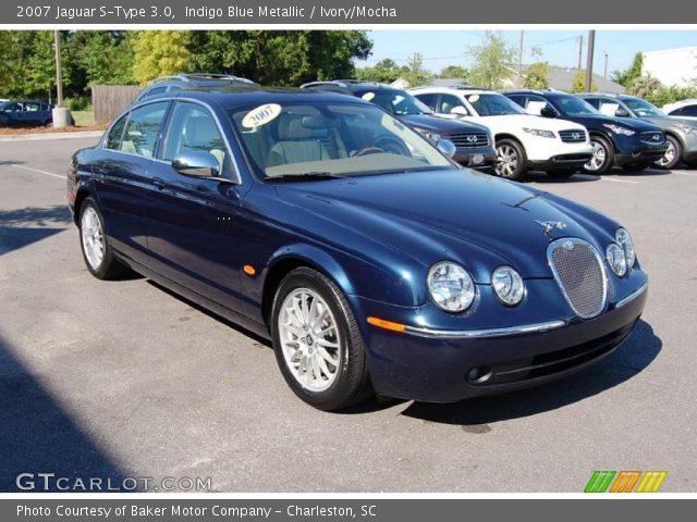 2007 Jaguar S-Type 3.0 in Indigo Blue Metallic