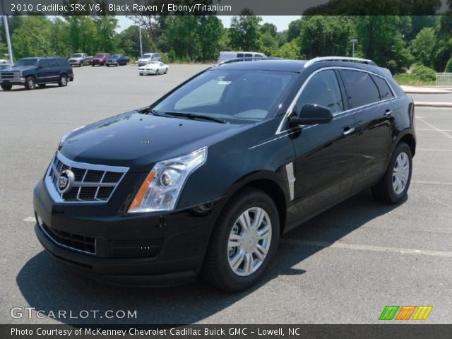2010 Cadillac SRX V6 in Black Raven