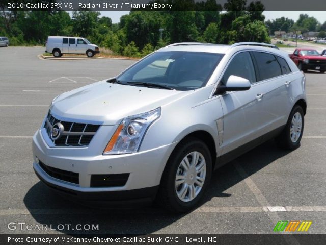 2010 Cadillac SRX V6 in Radiant Silver