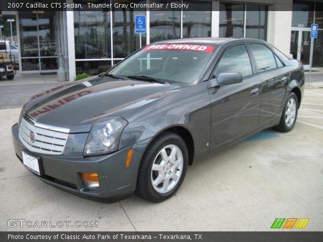 2007 Cadillac CTS Sedan in Thunder Gray Chromaflair
