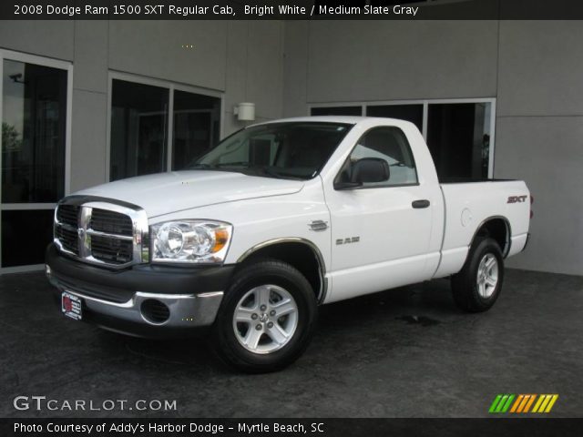 2008 Dodge Ram 1500 SXT Regular Cab in Bright White