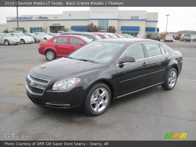 2010 Chevrolet Malibu LT Sedan in Black Granite Metallic