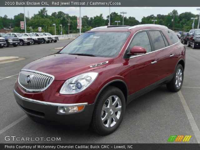 2010 Buick Enclave CXL in Red Jewel Tintcoat
