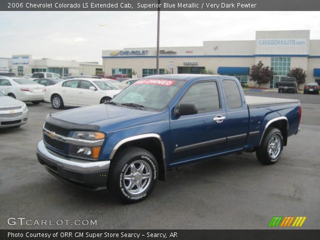 2006 Chevrolet Colorado LS Extended Cab in Superior Blue Metallic