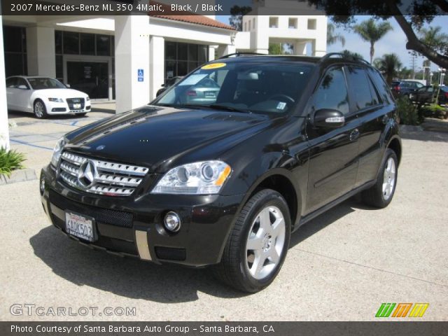 2007 Mercedes-Benz ML 350 4Matic in Black