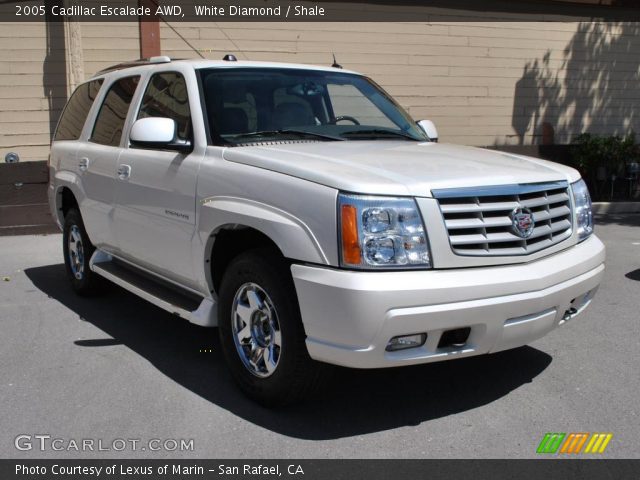 2005 Cadillac Escalade AWD in White Diamond