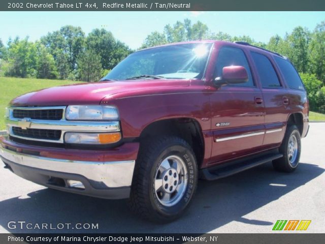 2002 Chevrolet Tahoe LT 4x4 in Redfire Metallic