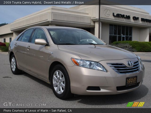 2009 Toyota Camry Hybrid in Desert Sand Metallic