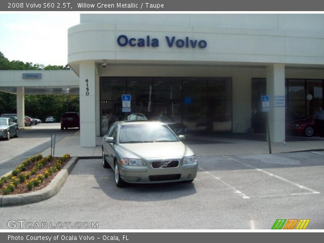 2008 Volvo S60 2.5T in Willow Green Metallic
