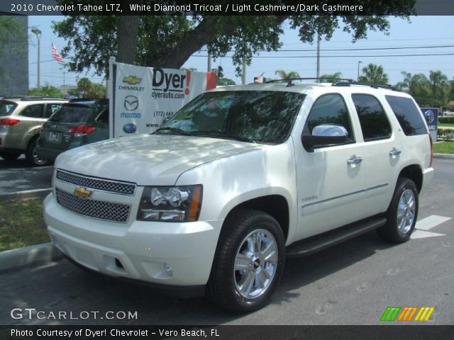 2010 Chevrolet Tahoe LTZ in White Diamond Tricoat