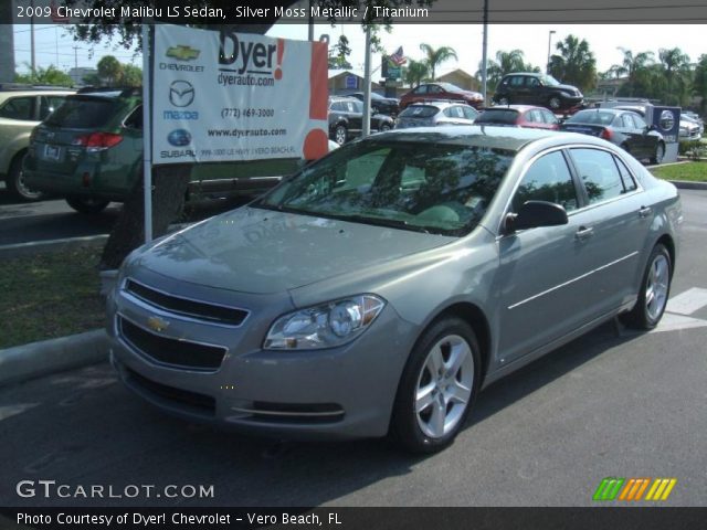 2009 Chevrolet Malibu LS Sedan in Silver Moss Metallic