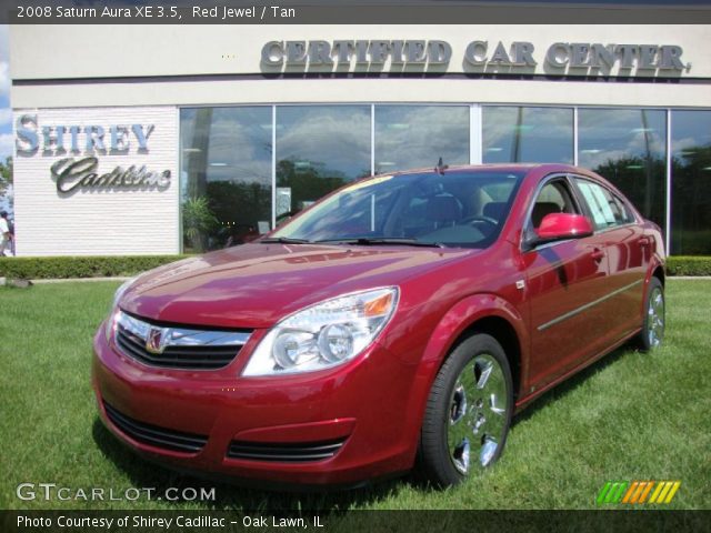 2008 Saturn Aura XE 3.5 in Red Jewel