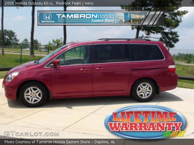 2005 Honda Odyssey EX-L in Redrock Pearl