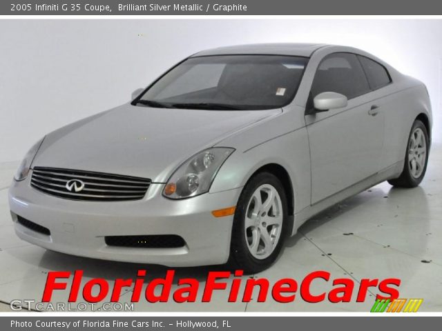 2005 Infiniti G 35 Coupe in Brilliant Silver Metallic