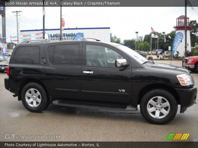 2006 Nissan Armada LE 4x4 in Galaxy Black