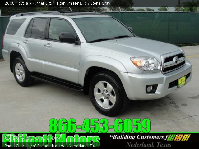 2008 Toyota 4Runner SR5 in Titanium Metallic
