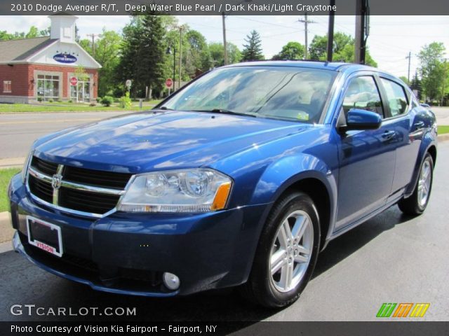 2010 Dodge Avenger R/T in Deep Water Blue Pearl