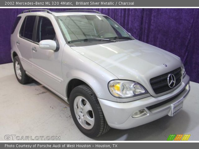2002 Mercedes-Benz ML 320 4Matic in Brilliant Silver Metallic