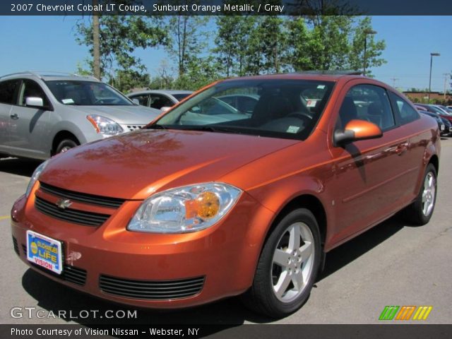 2007 Chevrolet Cobalt LT Coupe in Sunburst Orange Metallic