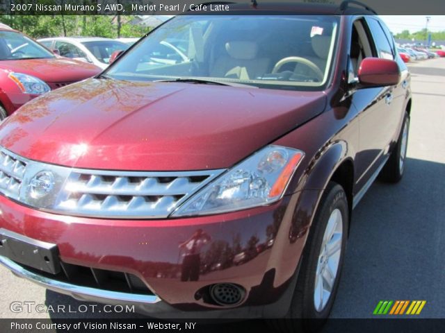 2007 Nissan Murano S AWD in Merlot Pearl