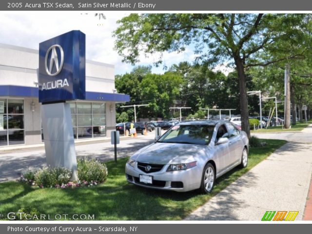 2005 Acura TSX Sedan in Satin Silver Metallic