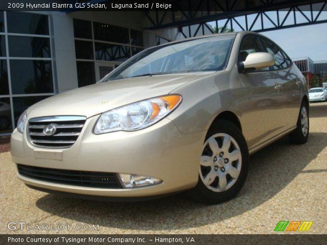 2009 Hyundai Elantra GLS Sedan in Laguna Sand