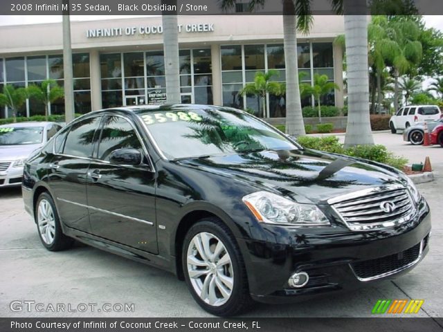 2008 Infiniti M 35 Sedan in Black Obsidian