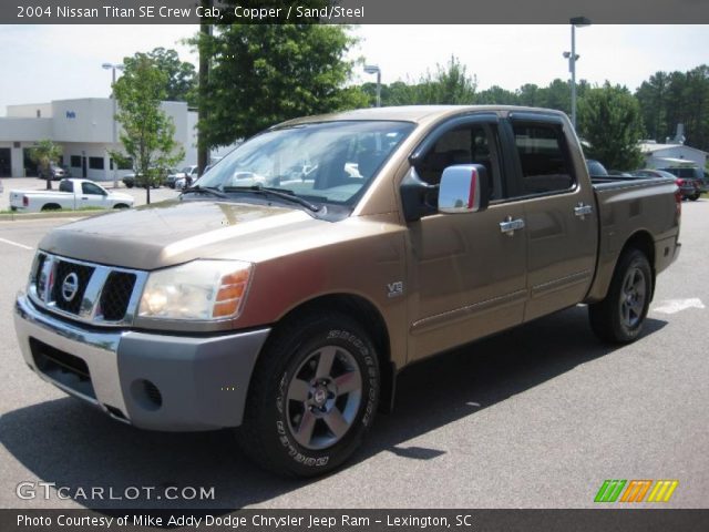 2004 Nissan Titan SE Crew Cab in Copper