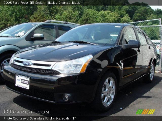 2008 Ford Focus SES Sedan in Black