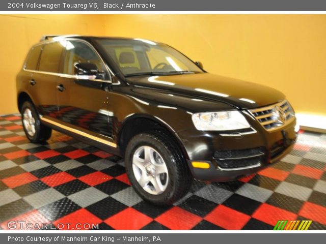 2004 Volkswagen Touareg V6 in Black
