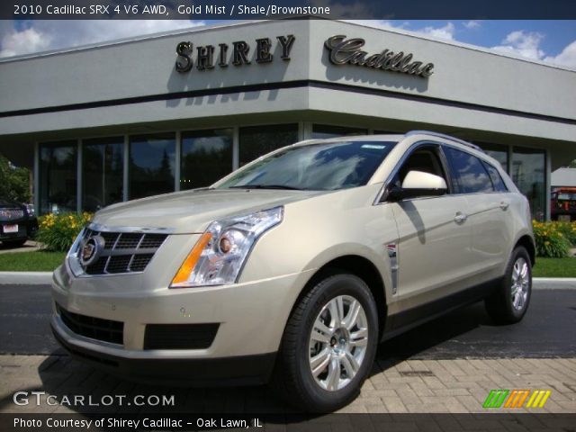 2010 Cadillac SRX 4 V6 AWD in Gold Mist