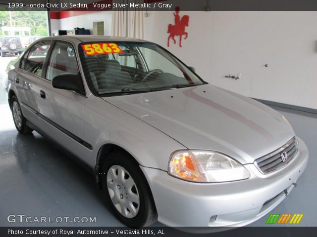 1999 Honda Civic LX Sedan in Vogue Silver Metallic