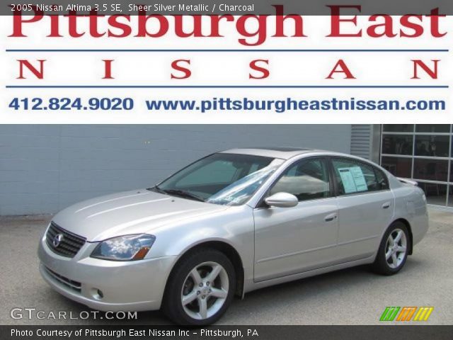 2005 Nissan Altima 3.5 SE in Sheer Silver Metallic