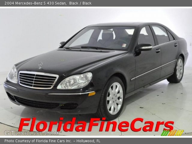 2004 Mercedes-Benz S 430 Sedan in Black