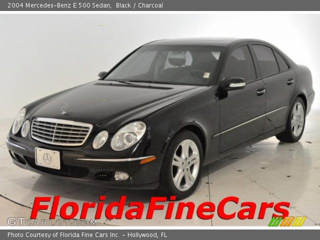 2004 Mercedes-Benz E 500 Sedan in Black