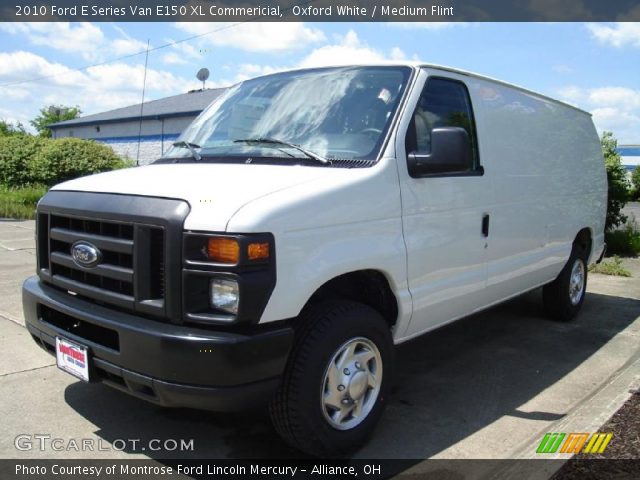 2010 Ford E Series Van E150 XL Commericial in Oxford White