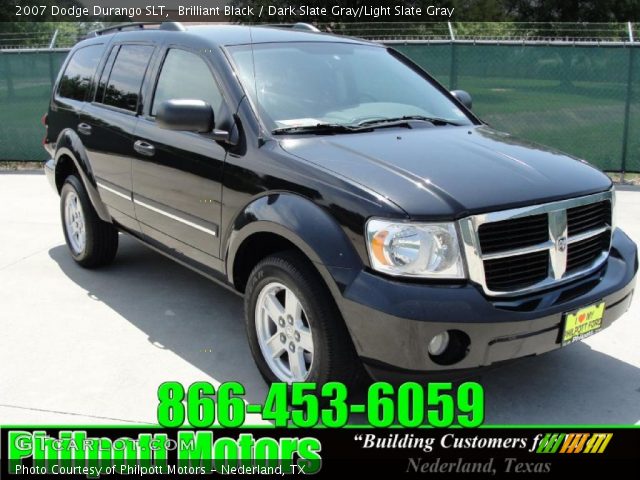 2007 Dodge Durango SLT in Brilliant Black