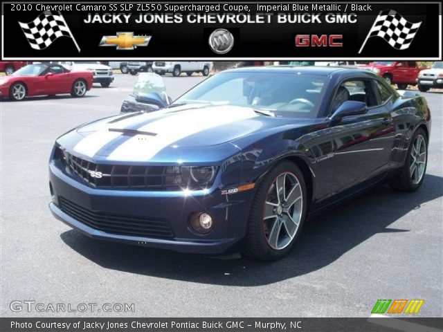 2010 Chevrolet Camaro SS SLP ZL550 Supercharged Coupe in Imperial Blue Metallic