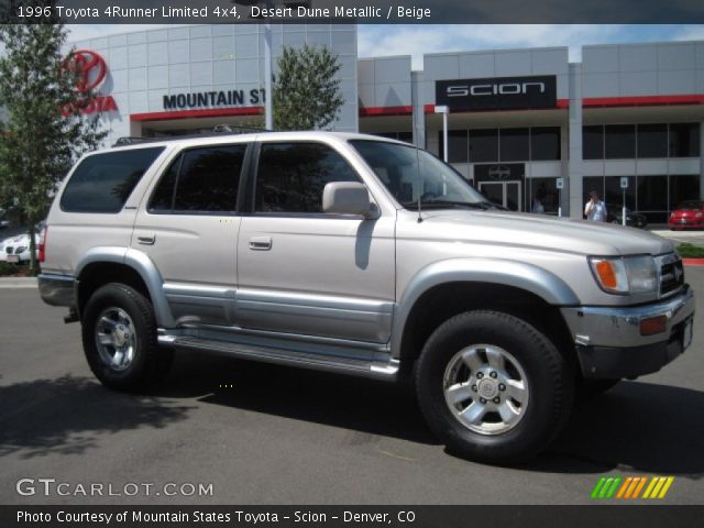 1996 Toyota 4Runner Limited 4x4 in Desert Dune Metallic