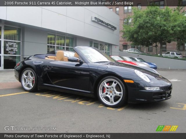 2006 Porsche 911 Carrera 4S Cabriolet in Midnight Blue Metallic