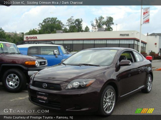 2010 Scion tC  in Sizzling Crimson Mica