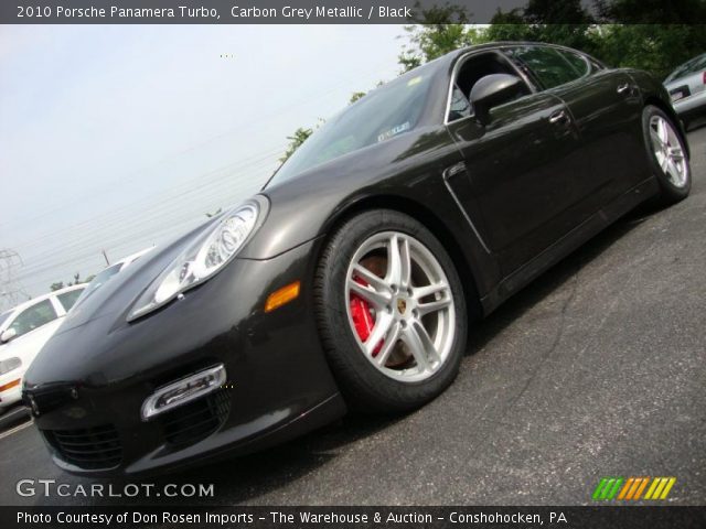 2010 Porsche Panamera Turbo in Carbon Grey Metallic