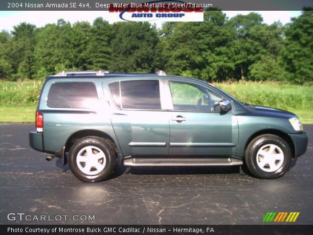 2004 Nissan Armada SE 4x4 in Deep Water Blue Metallic