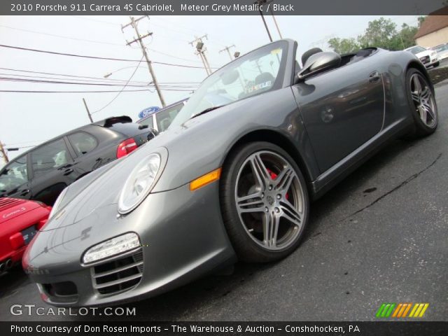 2010 Porsche 911 Carrera 4S Cabriolet in Meteor Grey Metallic