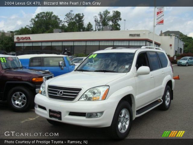 2004 Lexus GX 470 in Blizzard White Pearl